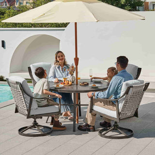 patio table with chairs